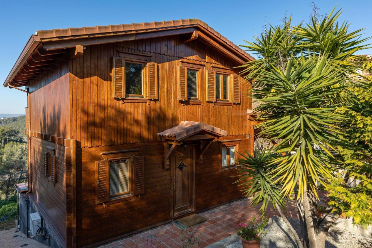 הוילה Casa De Madera En קאלאפיי מראה חיצוני תמונה